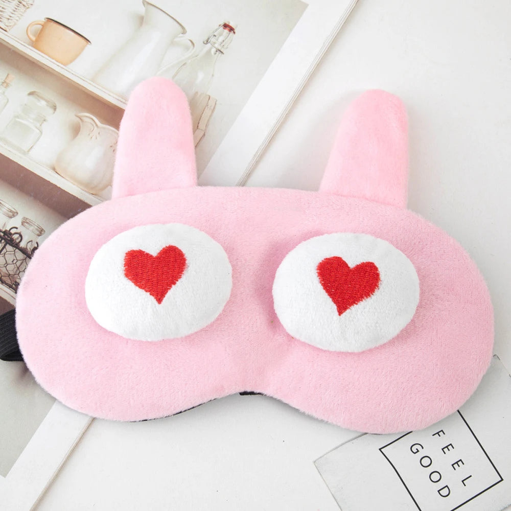 Cartoon Sleep Eye Mask for Children Lightproof Sleeping Eye Covers Soft and Comfortable Eye Patches Travel Nap Healthy Blindfold