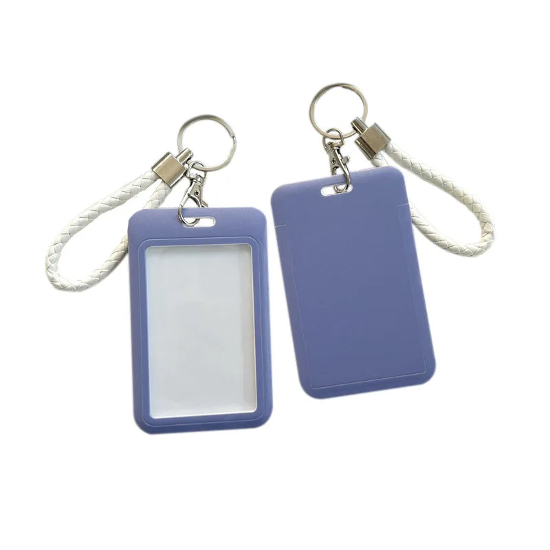 1Pc Macaron Bus ID Card Protective Cover Cases