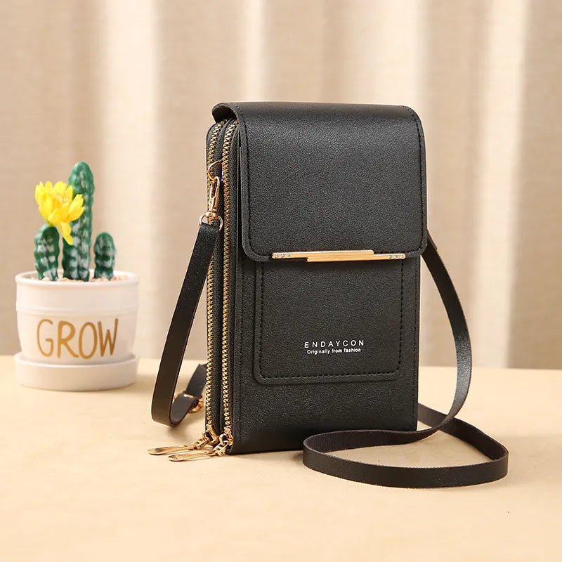 Women's Handbag Touch Screen Cell Phone Purse